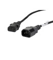 Cable alargador lanberg alimentacion cpu iec320 c13 h - iec320 c14 m vde 1.8m