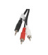 Cable estereo lanberg mini jack 3.5mm - 2x rca macho 5m
