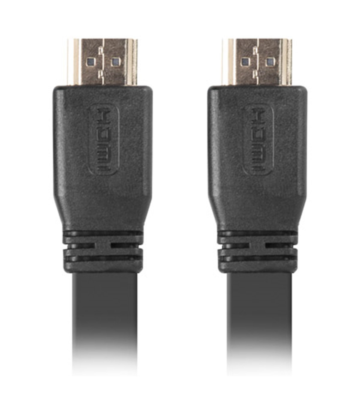 Cable hdmi lanberg macho - macho v2.0 4k plano 1m negro