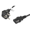 Cable de alimentacion lanberg schuko cee 7 - 7 a iec320 c13 1.8m