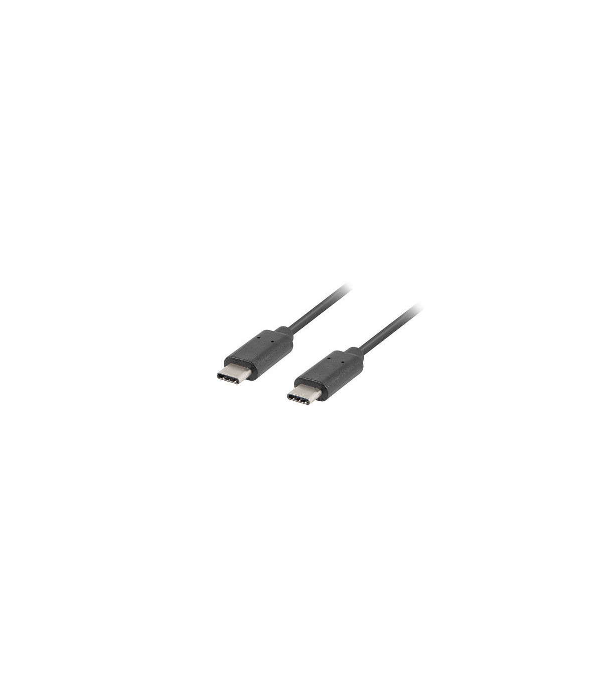 Cable 2.0 lanberg usb tipo c macho -  usb tipo c macho 1m negro