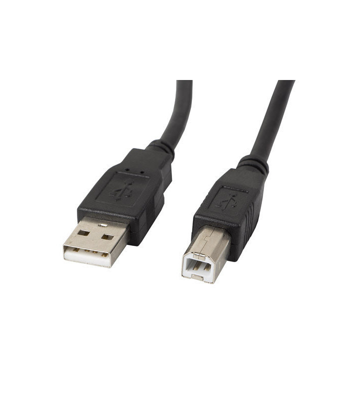Cable impresora lanberg usb a -  usb b macho - macho ferrita negro 1 m
