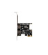 Tarjeta pci lanberg express 2x usb 3.1 gen1 hembra low profile bracket
