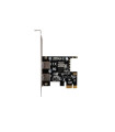Tarjeta pci lanberg express 2x usb 3.1 gen1 hembra low profile bracket
