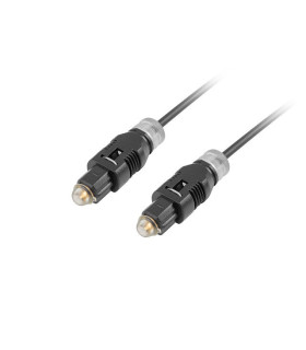 Cable toslink lanberg optico audio digital 3m negro