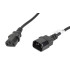 Cable alargador lanberg alimentacion cpu iec320 c13 h -  iec320 c14 m vde 5m