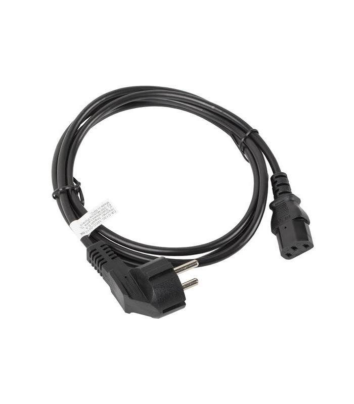 Cable de alimentacion lanberg schuko cee 7 - 7 a iec320 c13 1.8m