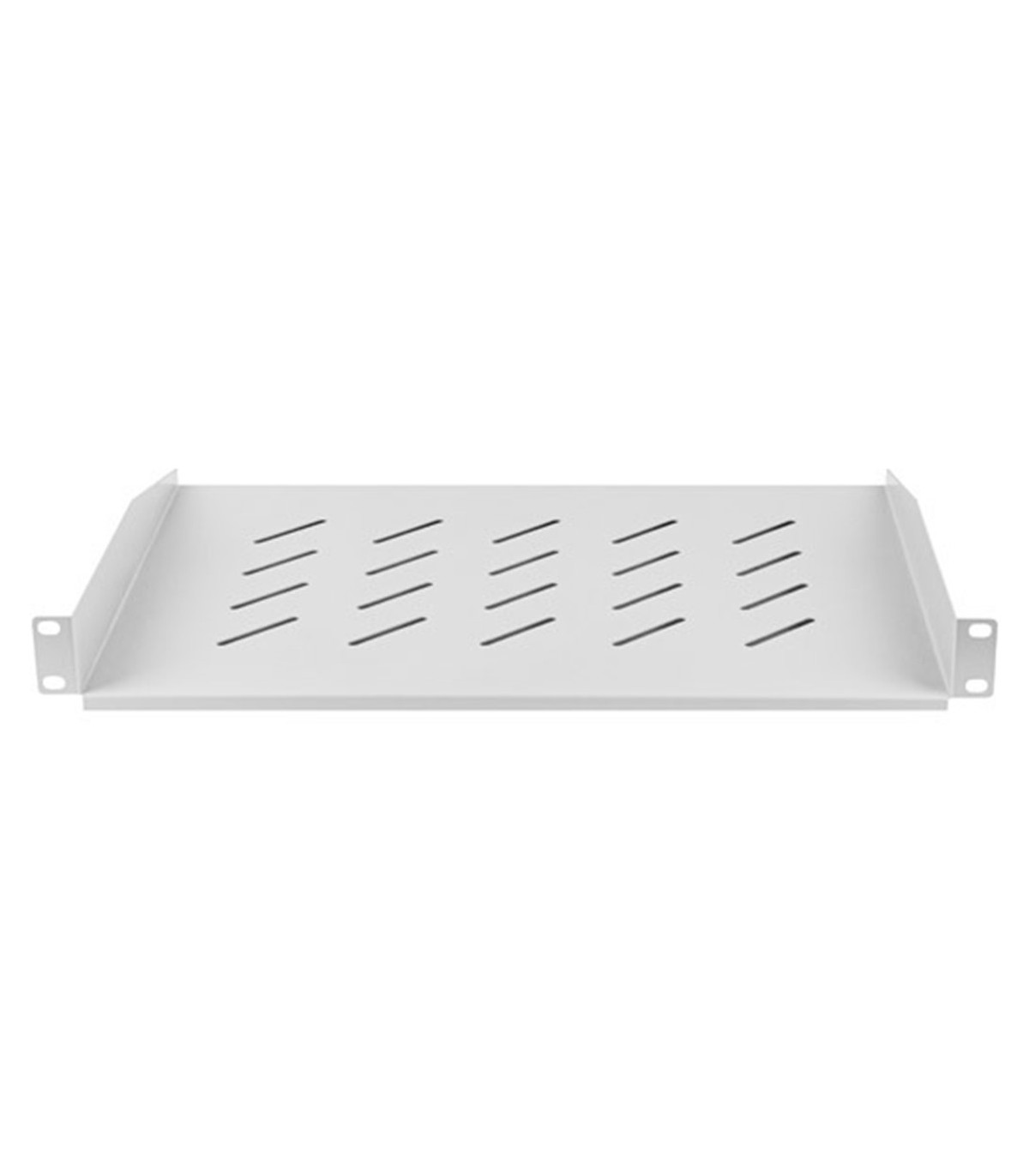 Bandeja fija lanberg 1u 483x315 mm hasta 20 kg rack de 19 gris