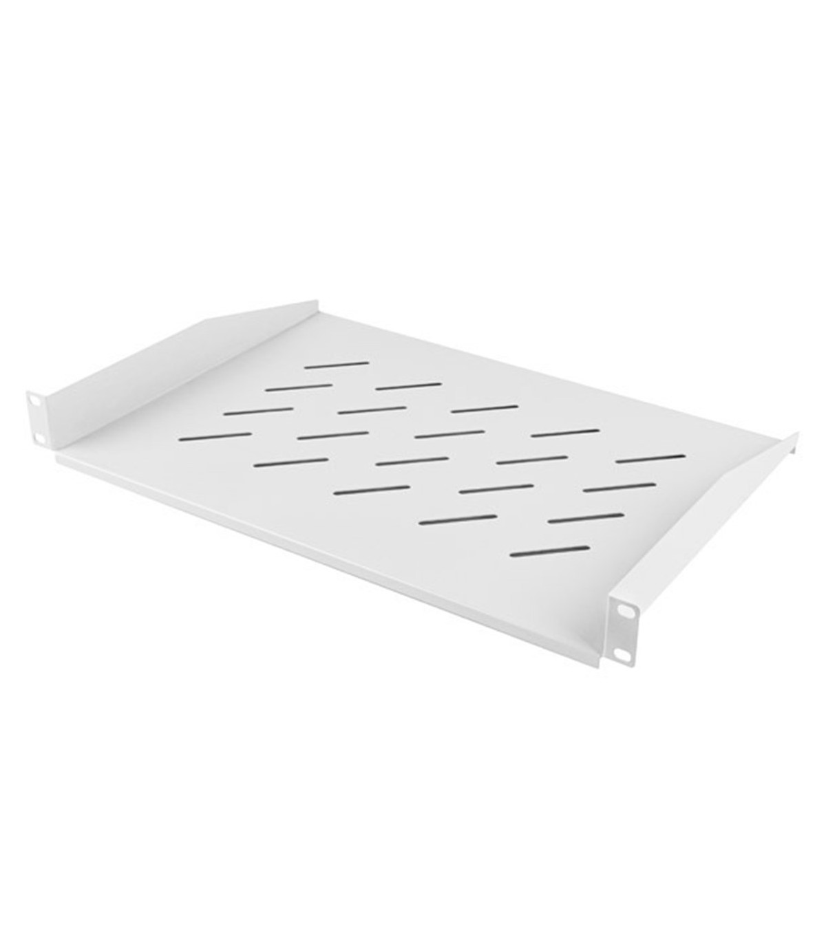 Bandeja fija lanberg 1u 483x315 mm hasta 20 kg rack de 19 gris