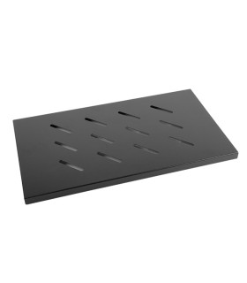 Bandeja fija lanberg 1u 465x315 mm hasta 120 kg rack de 19 negro