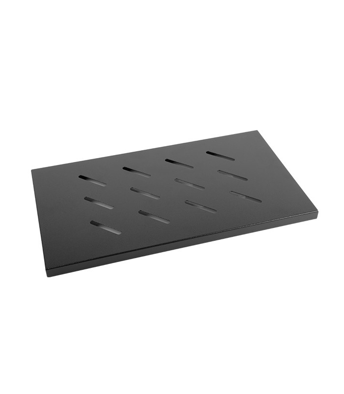 Bandeja fija lanberg 1u 465x315 mm hasta 120 kg rack de 19 negro