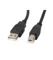Cable impresora lanberg usb a - usb b macho - macho negro 5 m