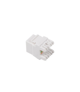 Conector keystone lanberg cat 6 utp rj45 180 grados