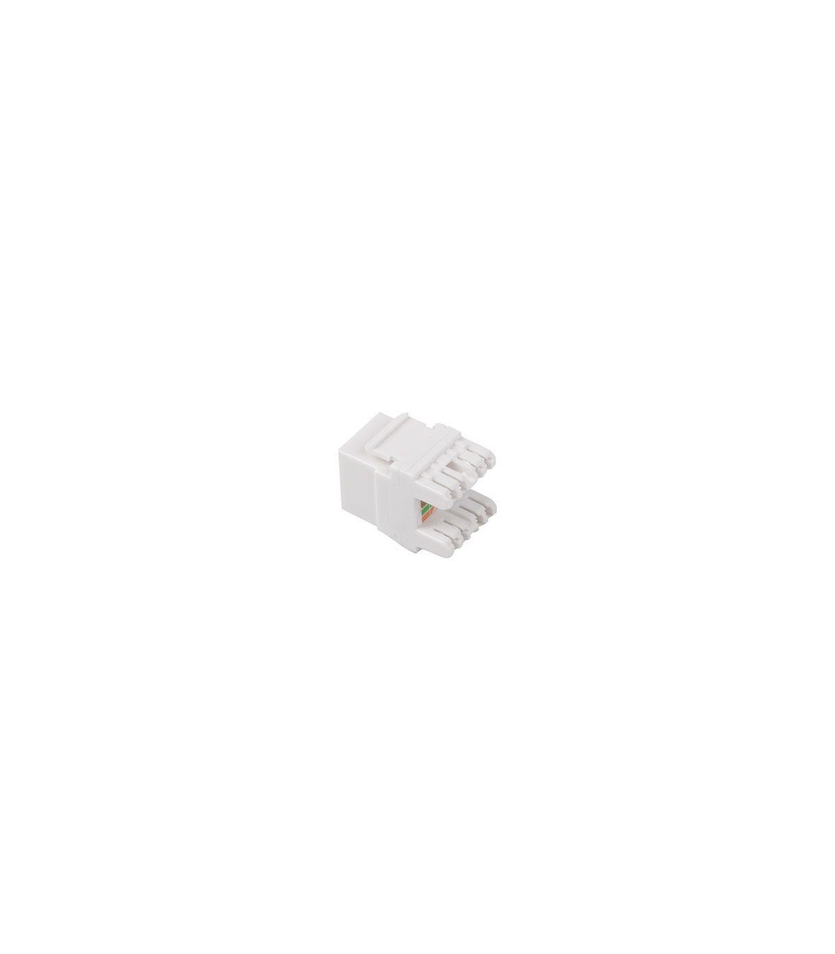 Conector keystone lanberg cat 6 utp rj45 180 grados