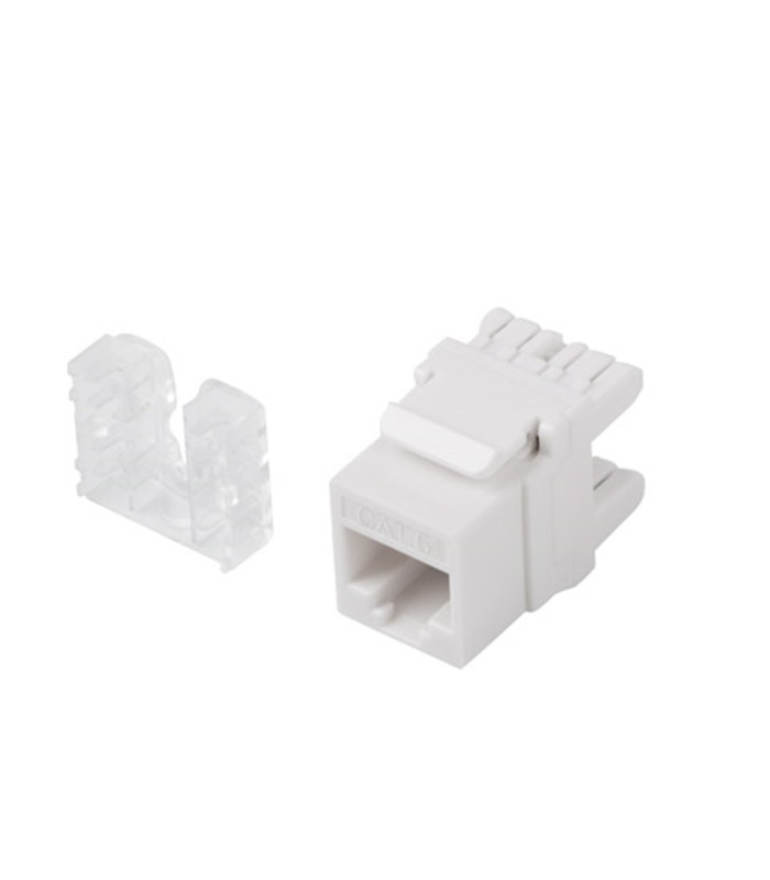 Conector keystone lanberg cat 6 utp rj45 180 grados