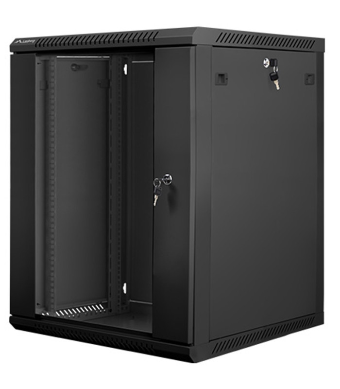 Armario lanberg 15u 600x600x774 auto ensamblado rack 19 hasta 60 kg negro