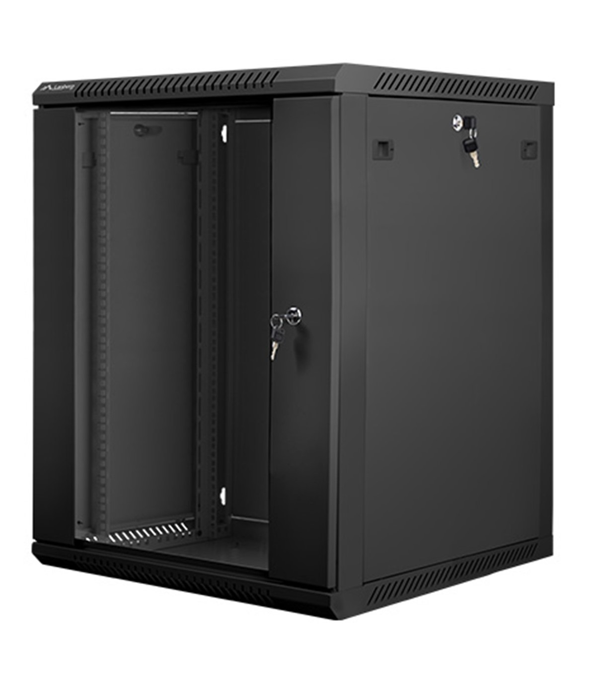 Armario lanberg 15u 600x600x774 auto ensamblado rack 19 hasta 60 kg negro