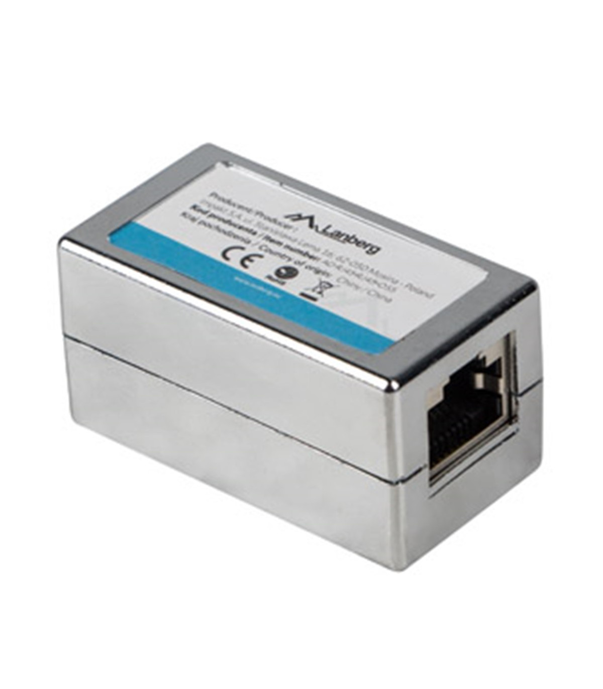 Adaptador lanberg cat6 ftp rj45 hembra hembra