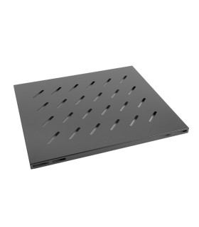 Bandeja lanberg fija 1u 465x500 mm hasta 120 kg rack de 19 negro