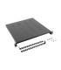 Bandeja lanberg fija 1u 483x500 mm hasta 25 kg rack de 19 negro