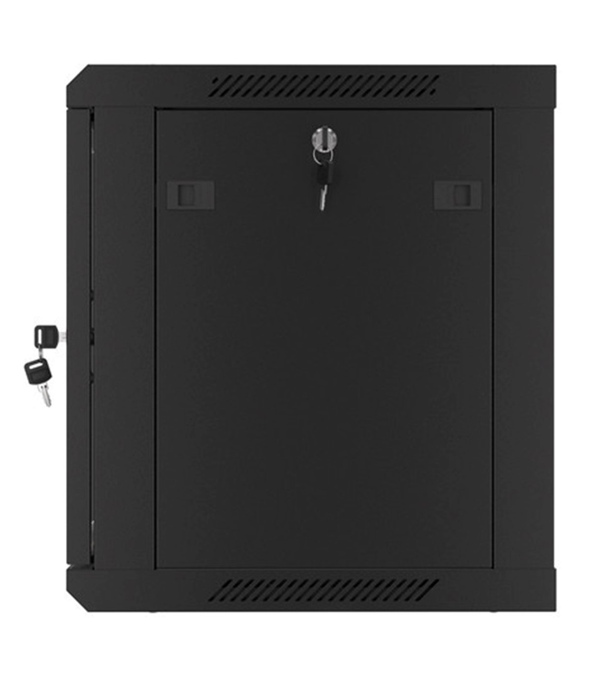 Armario lanberg 19 pulgadas 9u 600x450x507 flat pack puerta cristal negro