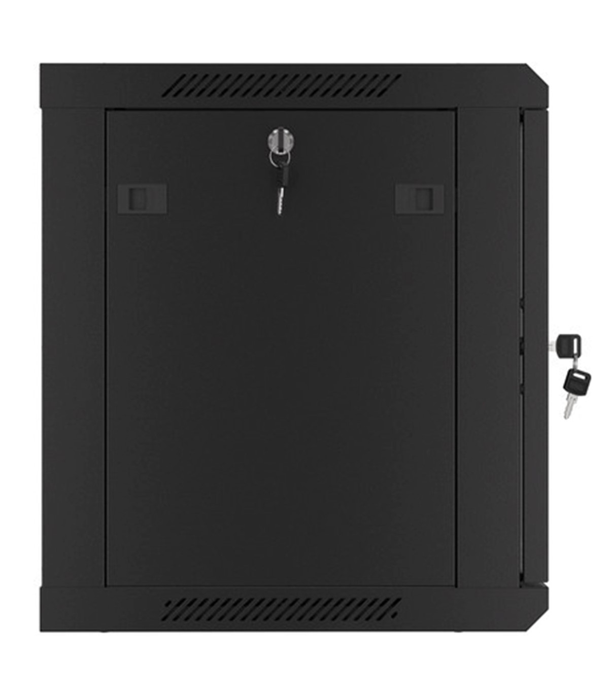 Armario lanberg 19 pulgadas 9u 600x450x507 flat pack puerta cristal negro