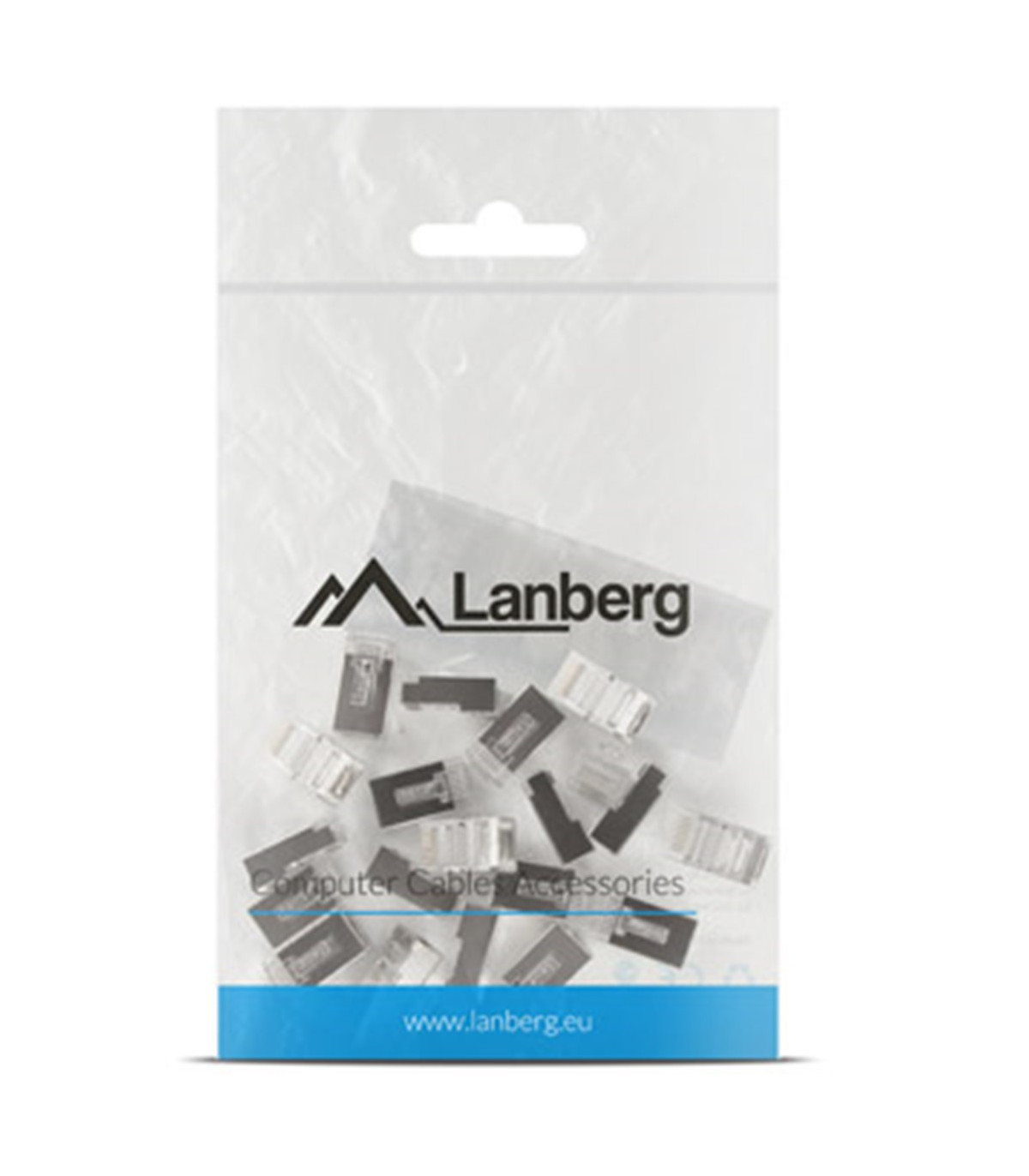 Conector lanberg cat6 ftp 8p8c pack 20 uds