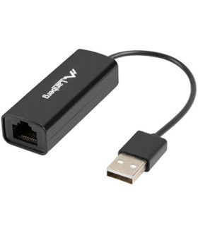 Adaptador usb lanberg 2.0 - ethernet rj45 100 mb