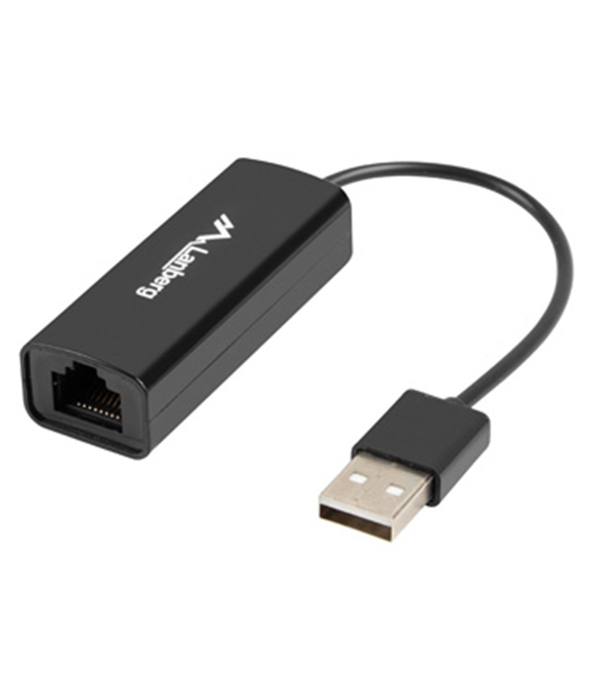 Adaptador usb lanberg 2.0 -  ethernet rj45 100 mb