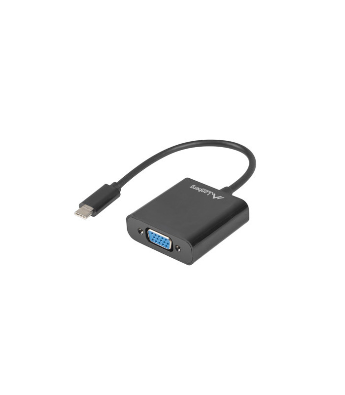 Adaptador lanberg usb 3.1 tipo c -  vga hembra