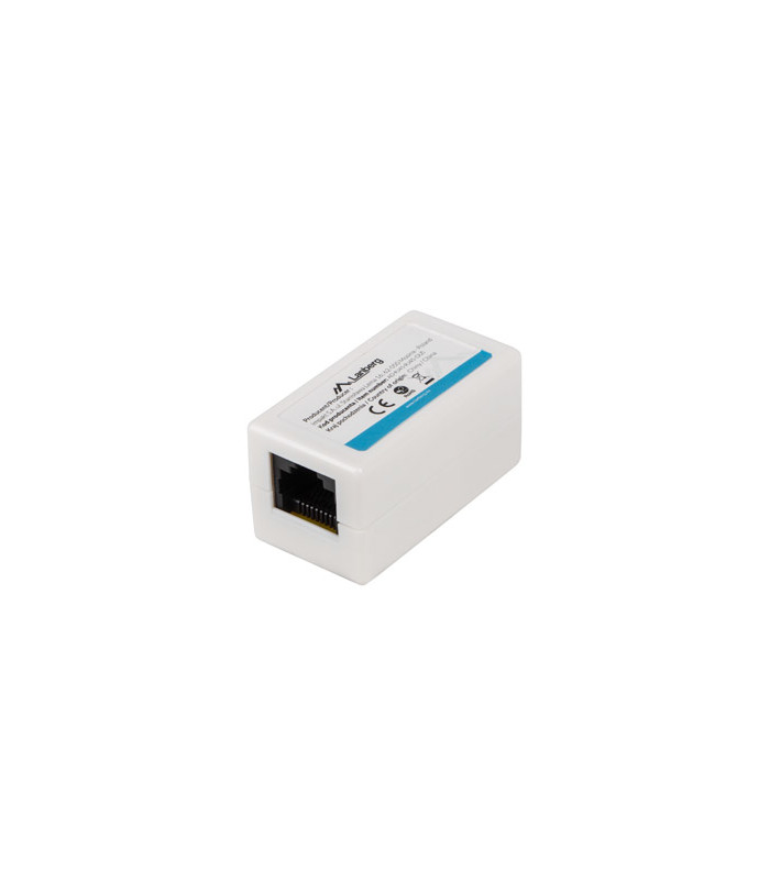 Adaptador lanberg cat5.e utp rj45 hembra - hembra