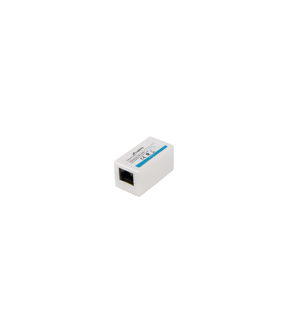 Adaptador lanberg cat5.e utp rj45 hembra - hembra