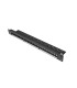 Patch panel lanberg 24 puertos 1u rack 19 para modulos keystone negro