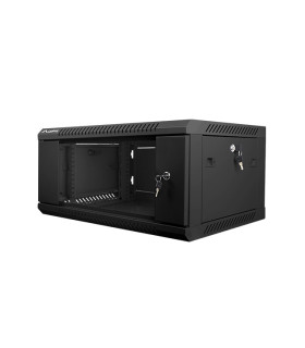 Armario rack lanberg 4u 600x450x279 auto ensamblado 19 pulgadas hasta 60 kg negro