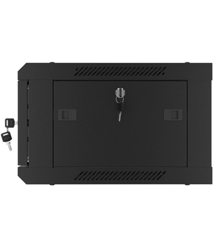 Armario rack lanberg 4u 600x450x279 auto ensamblado 19 pulgadas hasta 60 kg negro