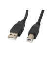 Cable impresora lanberg usb a - usb b macho - macho negro 1 m