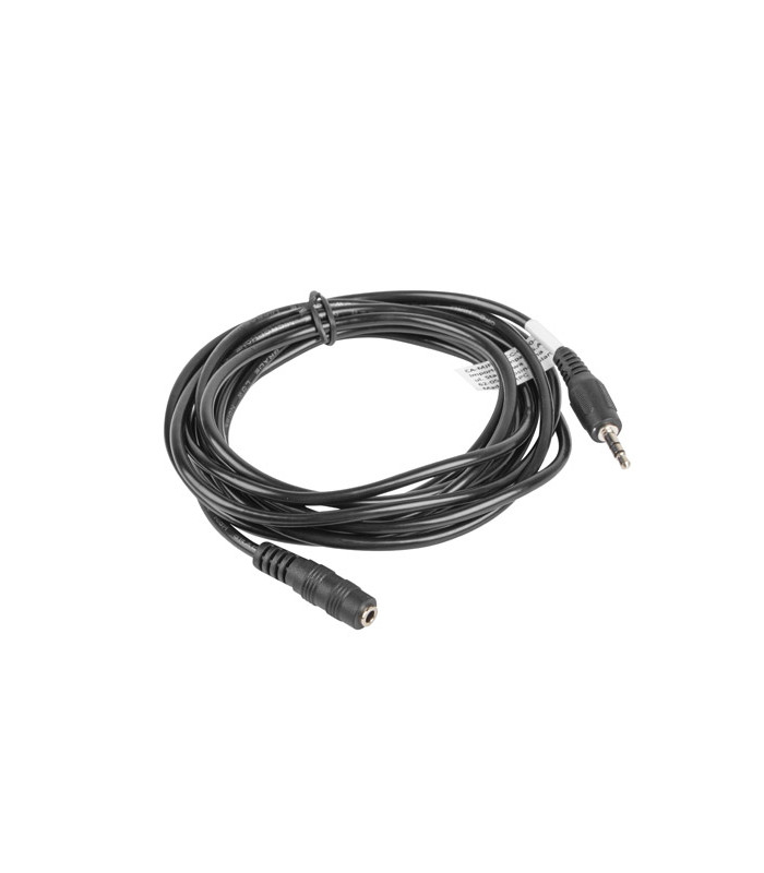 Cable estereo lanberg jack 3.5 mm macho - jack 3.5mm hembra 3m negro