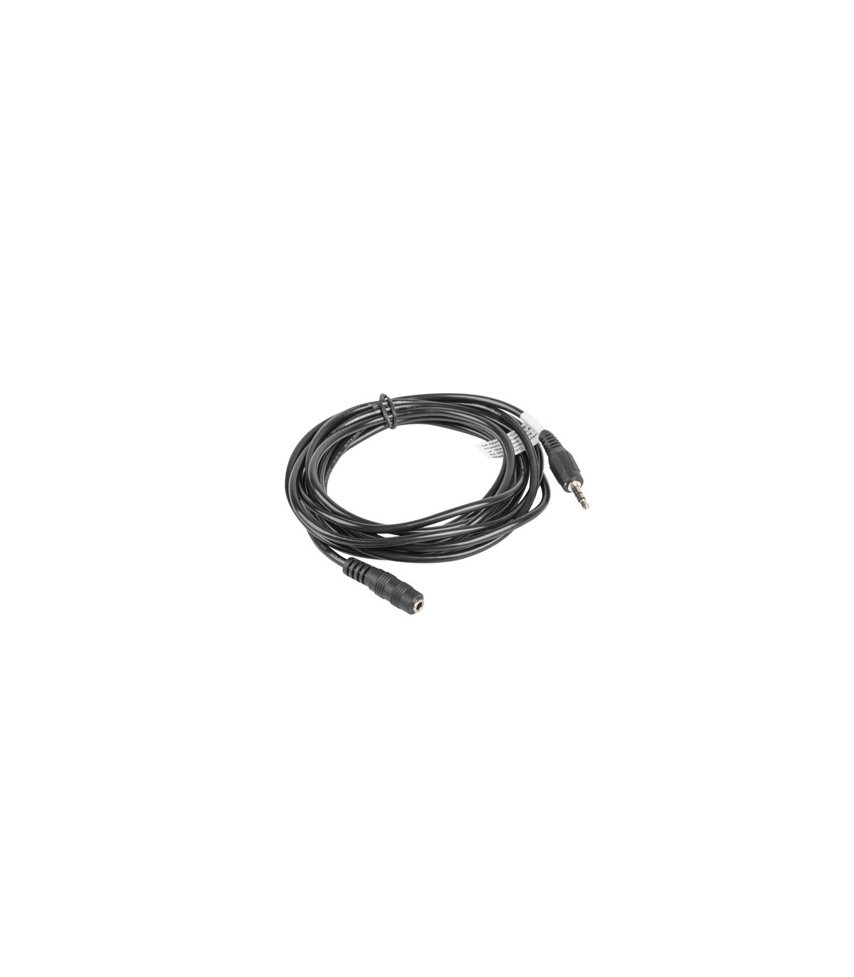 Cable estereo lanberg jack 3.5 mm macho - jack 3.5mm hembra 3m negro