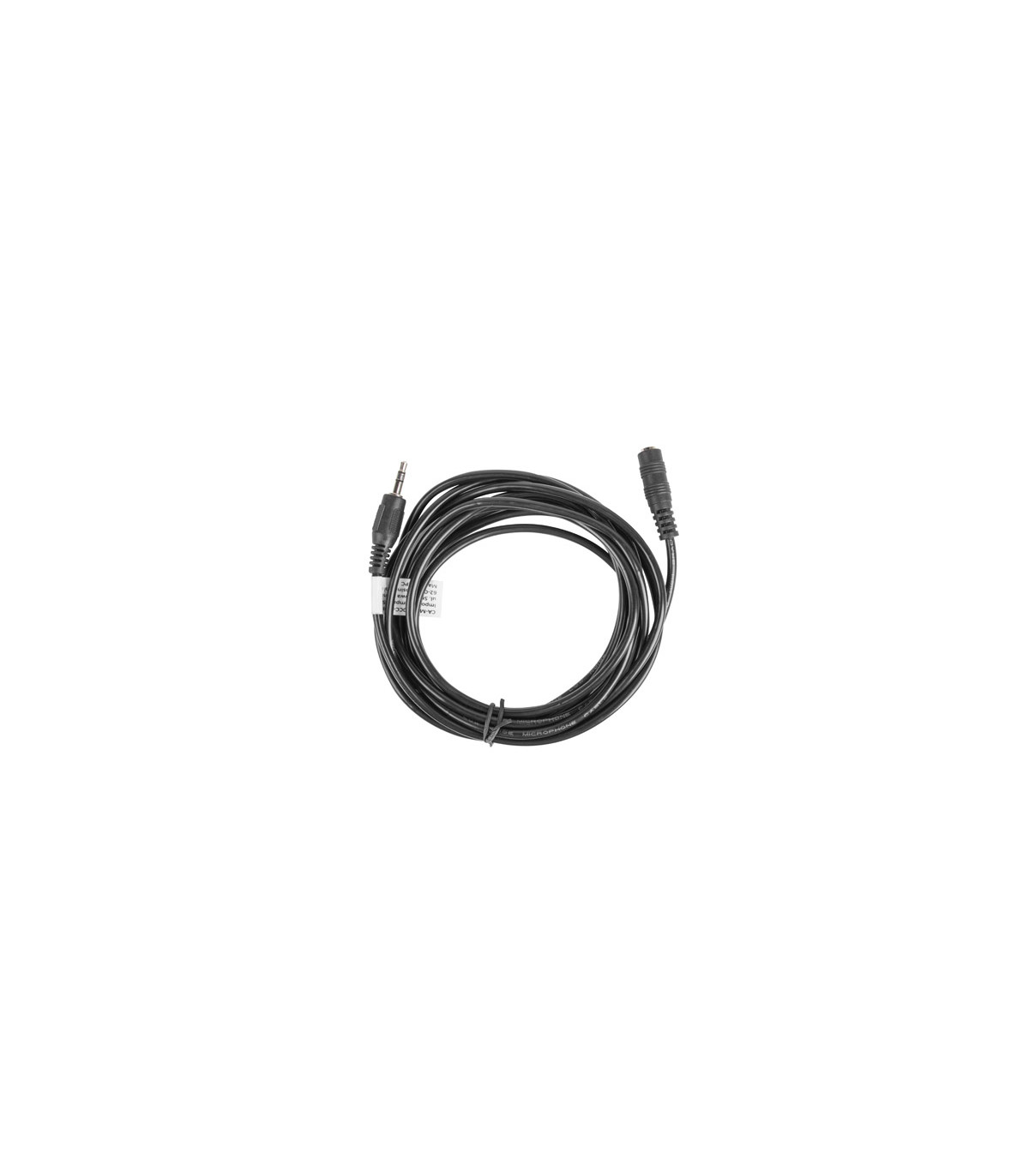 Cable estereo lanberg jack 3.5 mm macho - jack 3.5mm hembra 3m negro