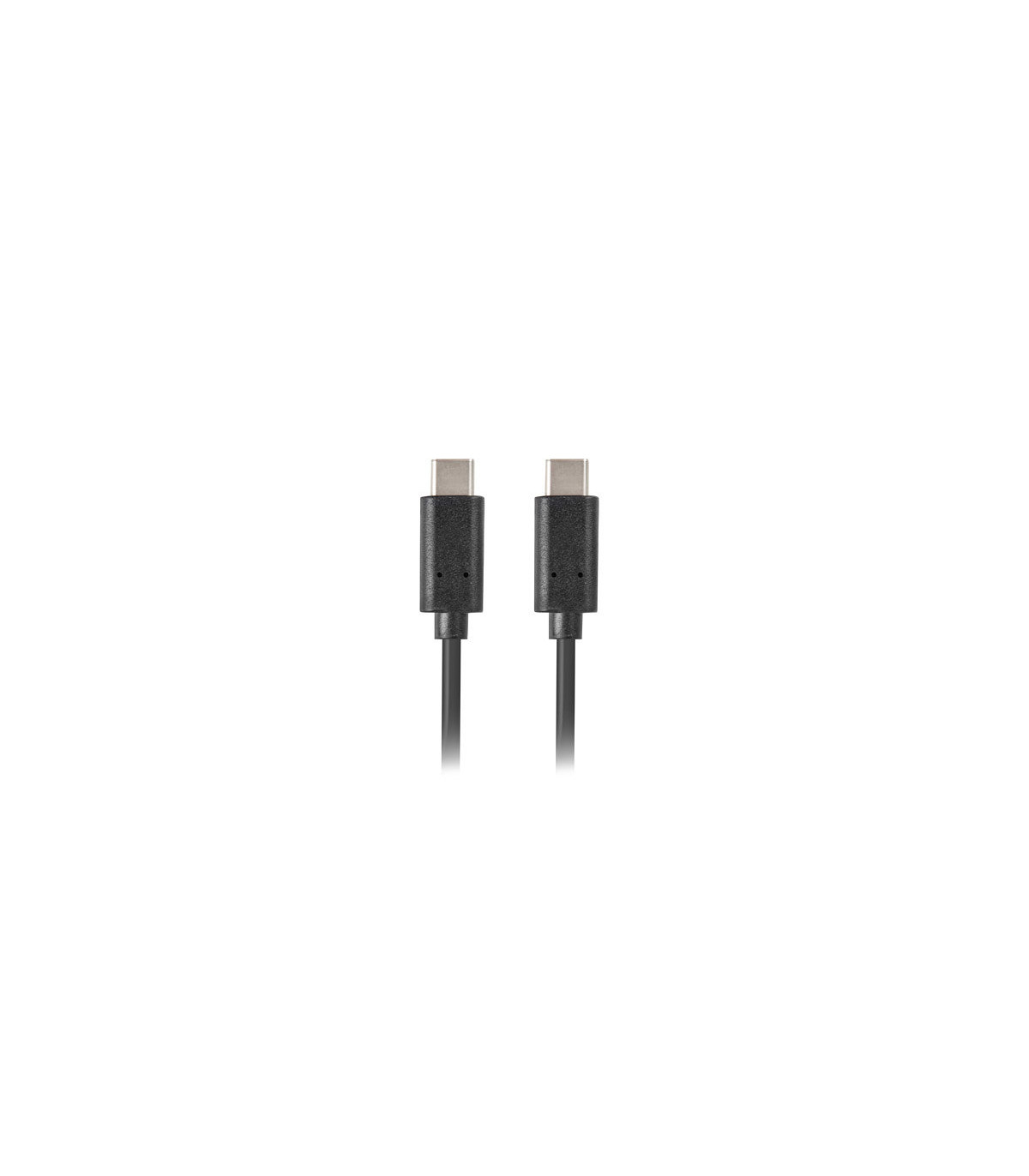 Cable usb lanberg 2.0 macho - usb tipo c macho 1.8m negro
