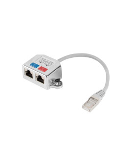 Adaptador lanberg splitter ethernet ftp rj45 a 2x rj45