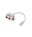 Adaptador lanberg splitter ethernet ftp rj45 a 2x rj45