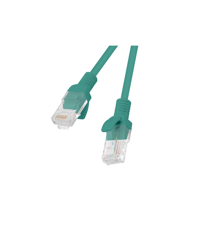 Cable red lanberg latiguillo cat.6 utp 3m verde fluke passed
