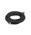 Cable red lanberg latiguillo cat.6 utp 5m negro fluke passed