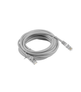 Cable red lanberg latiguillo cat.6 ftp 5m gris fluke passed