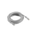 Cable red lanberg latiguillo cat.6 ftp 5m gris fluke passed