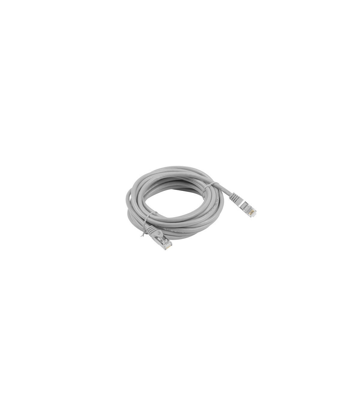 Cable red lanberg latiguillo cat.6 ftp 5m gris fluke passed