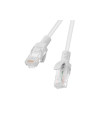 Cable red lanberg latiguillo cat.6 utp 15m gris fluke passed