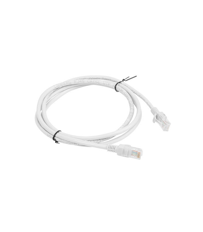 Cable red lanberg latiguillo cat.6 utp 1.5m gris fluke passed