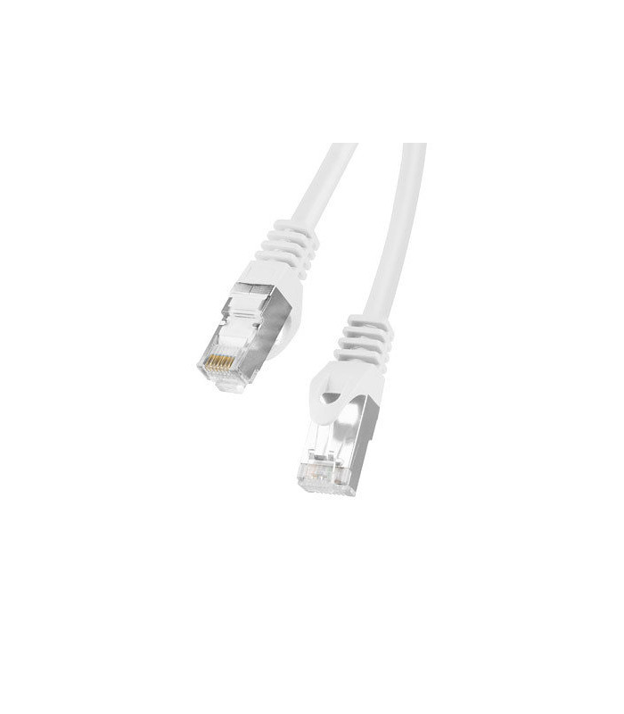 Cable red lanberg latiguillo cat.6 ftp 3m blanco fluke passed